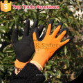 SRSAFETY Gants moins cher en mousse EN388 13 gauge latex jardin gants de travail mousse en latex gant revêtu de latex